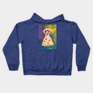 In Pizza We Crust Kids Hoodie